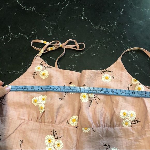 Pink Daisy dress  Fits like a med in my opinion S5 - Picture 6 of 9